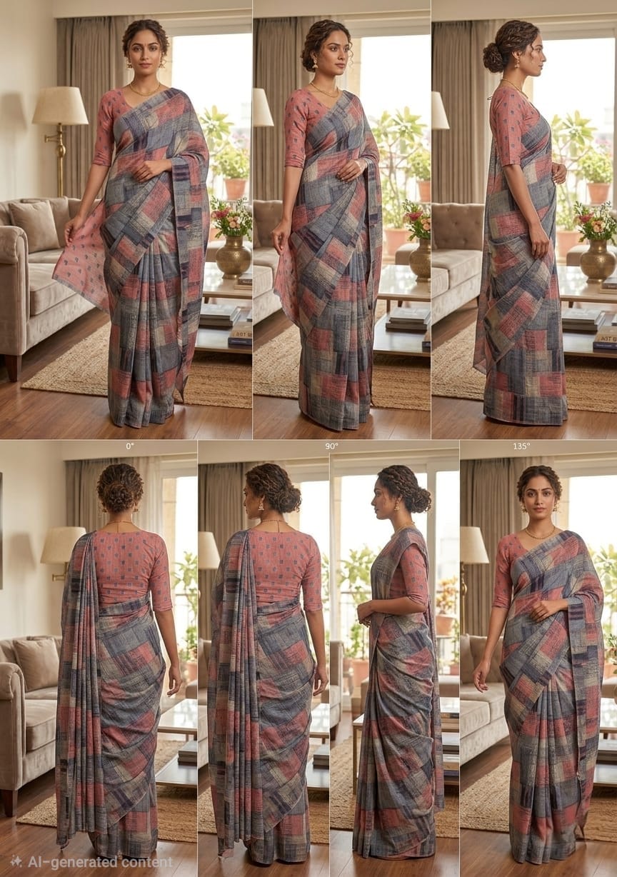 Cotton Linen Sarees