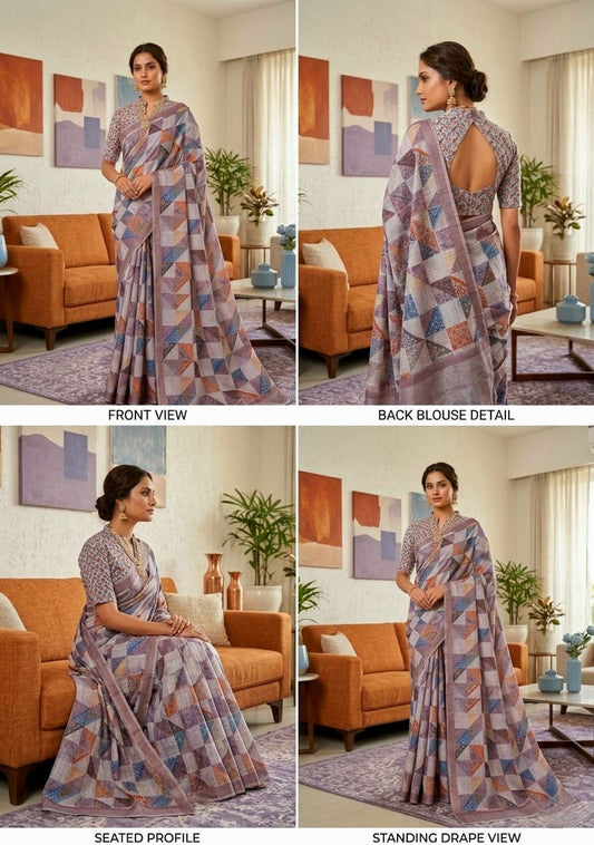 Cotton Linen Sarees