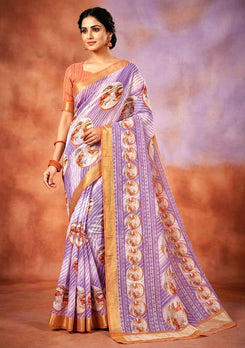 Cotton Linen Sarees
