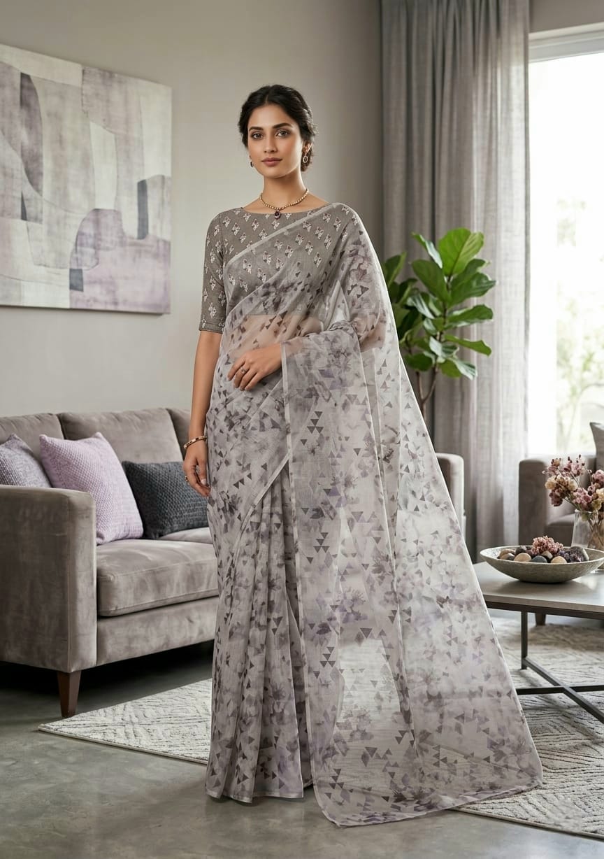 Cotton Linen Sarees