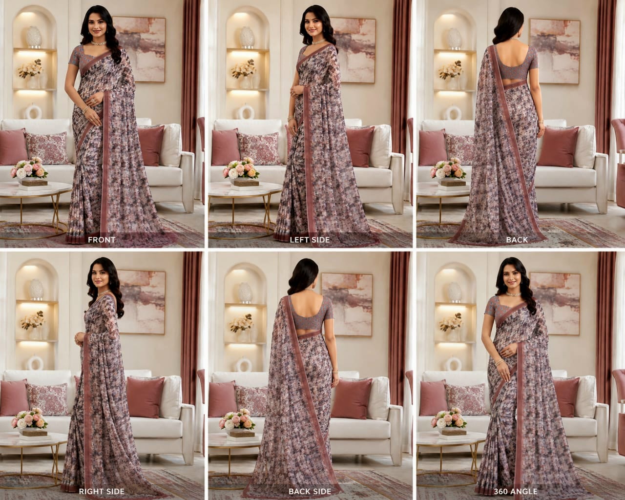 Cotton Linen Sarees