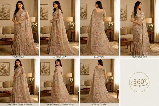 Cotton Linen Sarees