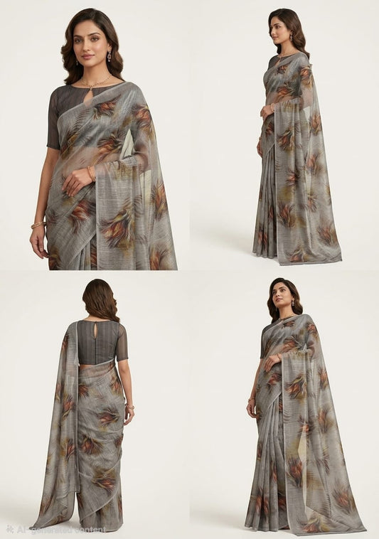 Cotton Linen Sarees