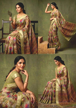 Cotton Linen Sarees