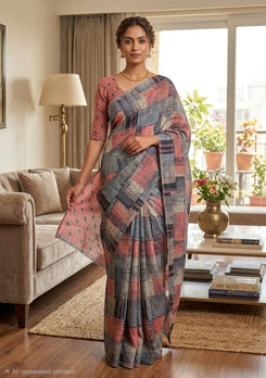 Cotton Linen Sarees