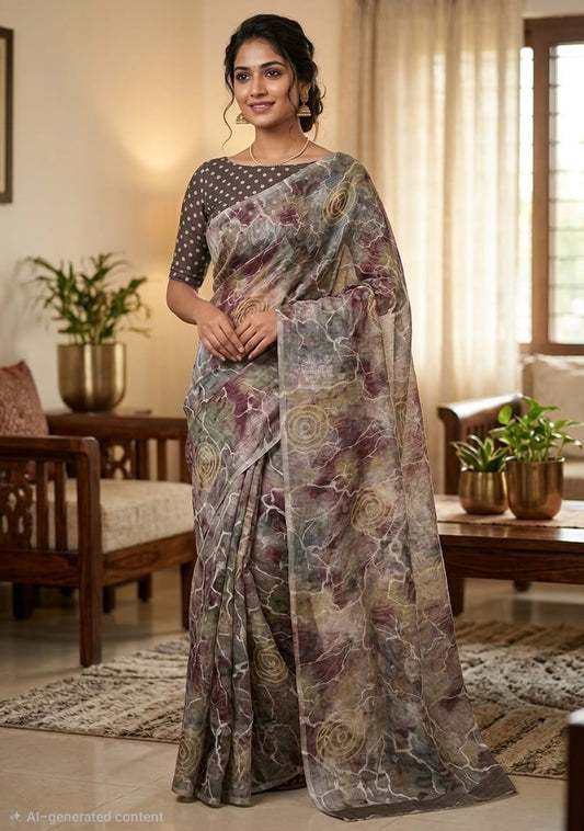 Cotton Linen Sarees