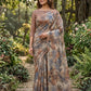 Cotton Linen Saree