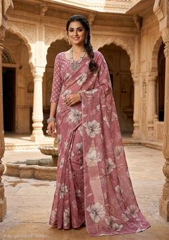 Cotton Linen Sarees