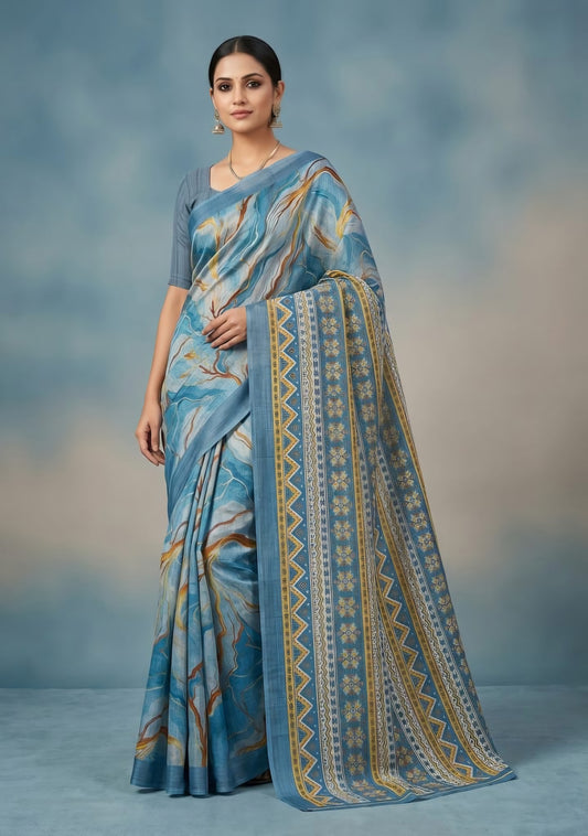 Cotton Linen Sarees