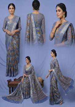 Cotton Linen Sarees